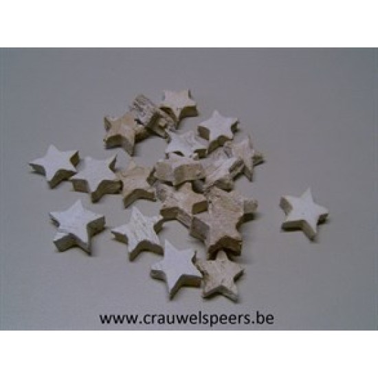 COCOSNOOT STARS 3CM WHITE 100PCS