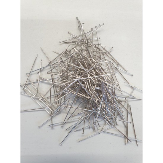 SHOP WINDOW PINS 36MM NICKEL PLATED