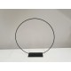 FRAME RING ON BASE 25CM BLACK