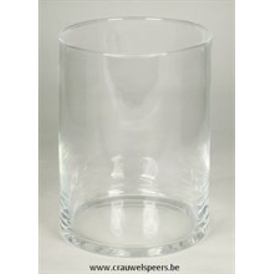 GLASS CYLINDER D15 H20CM