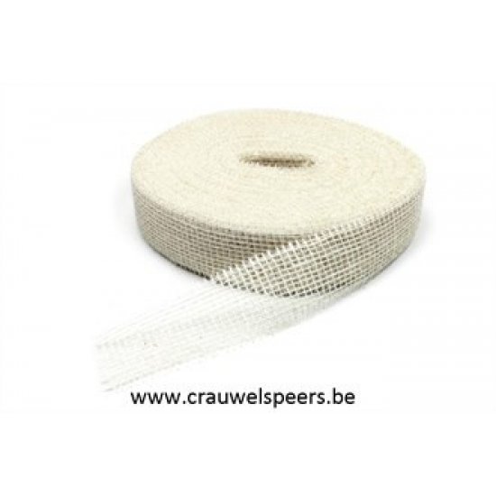 JUTE 5CM 40M GEBLEEKT