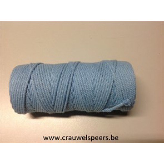 CORDE DE COTTON 200GR BLEU CLAIR