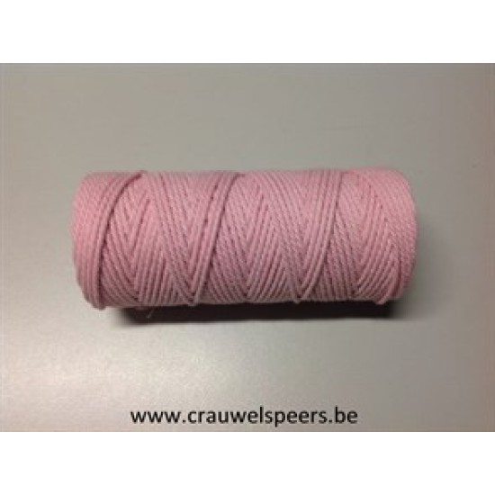 CORDE DE COTTON 200GR ROSE