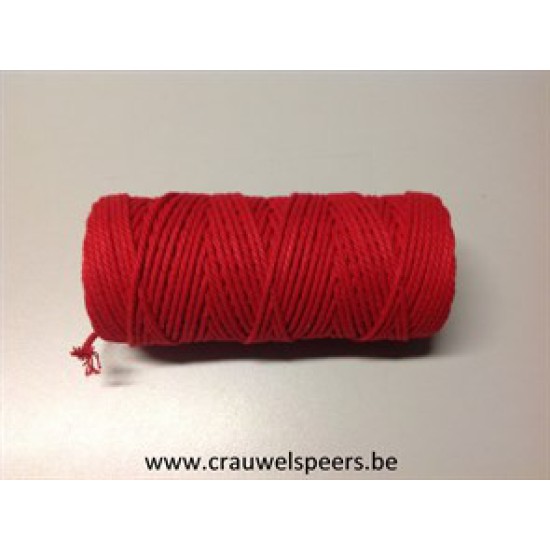 CORDE DE COTTON 200GR ROUGE