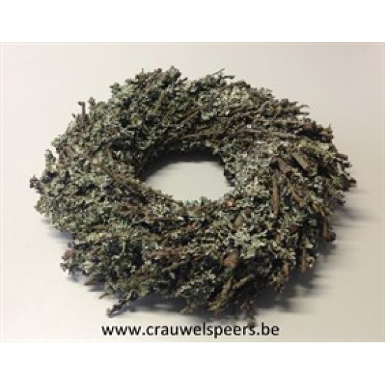 WREATH LARIX 25CM NATURAL