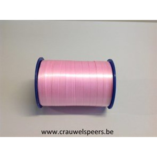 CURLY RIBBON 10MM 250M ROSE