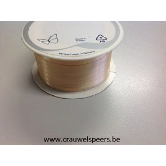 LINT RIVIERA SATIN 25m 10mm BEIGE