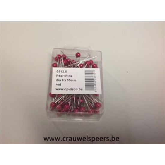 PAERL PINS D6XL55 100PCS RED