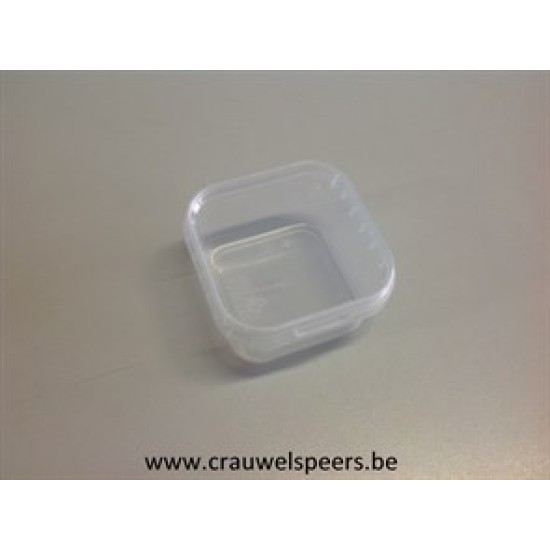 PLASTIC POT (BOTTOM + COVER) 150ML