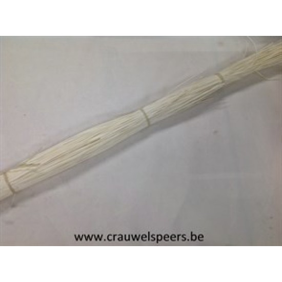 WICKER 1.5MM LONG 77CM BLEACHED +/-200GR