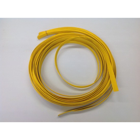 WICKER RIBBON 18MM YELLOW +/-250GR