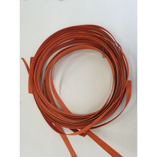 WICKER RIBBON 18MM TERRACOTTA +/-250GR