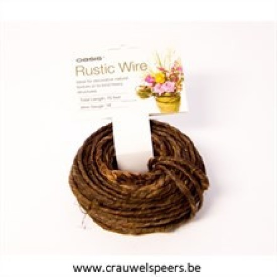 RUSTIC WIRE BROWN 21M