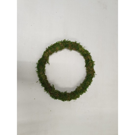 RING PRESERVED GREEN MOSS 26CM