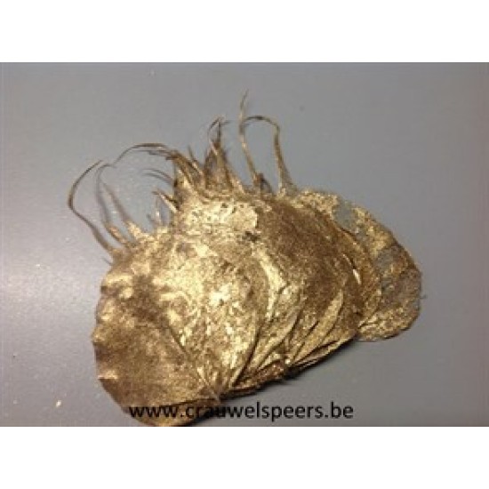 SKELETON LEAF GOLD 100PCS