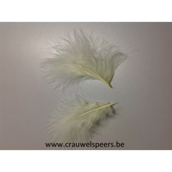 MARABOU FEATHERS BIG CHAMPAGNE