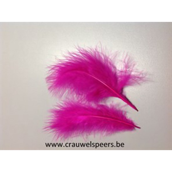 MARABOU FEATHERS BIG CYCLAM