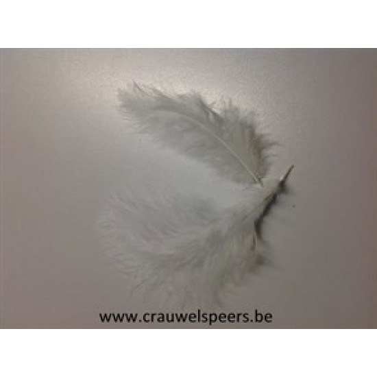 MARABOU FEATHERS BIG ECRU