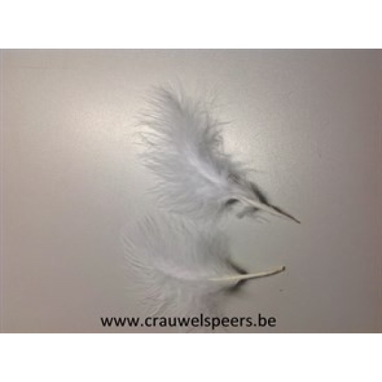 PLUMES MARABOU GRAND BLANC