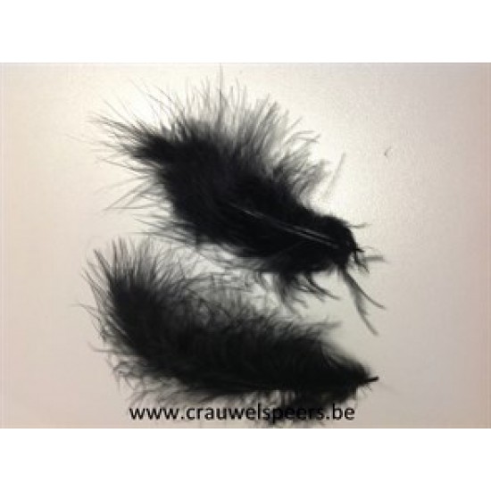 PLUMES MARABOU GRAND NOIR