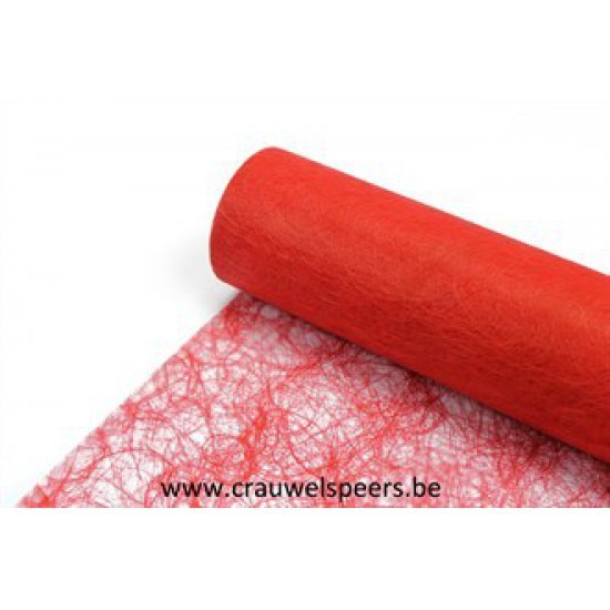 ROULEAU FIBRE 60CMX25M ROUGE