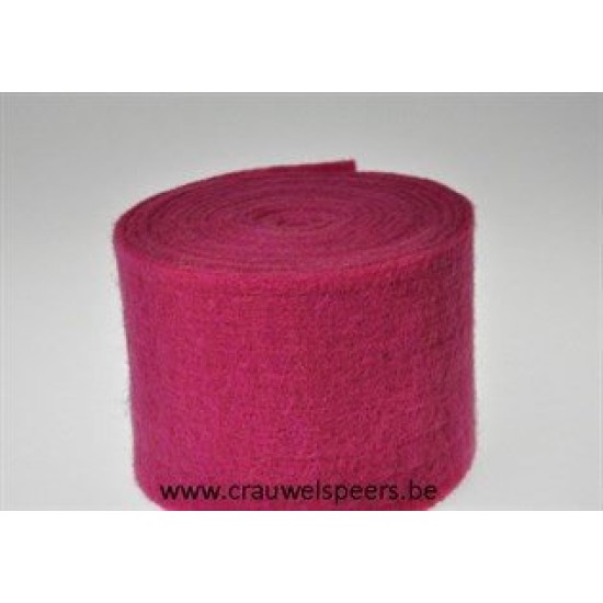 WOOL FELT 15CM +/-5M FUCHSIA