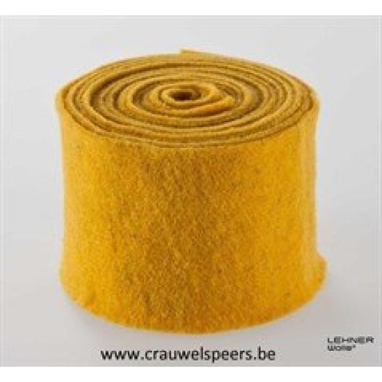 WOOL FELT 15CM +/-5M YELLOW