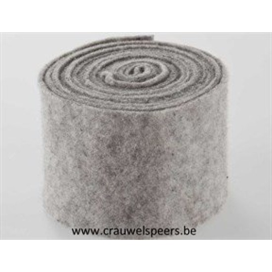 LAINE FEUTRE 15CM +/-5M GRIS