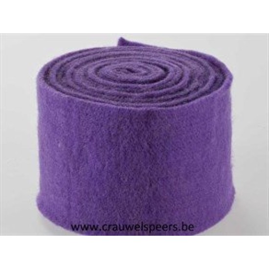 WOOL FELT 15CM +/-5M MILKA