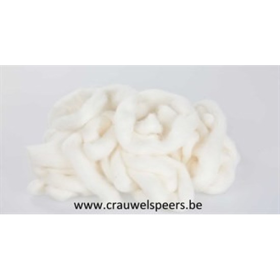 WOOL RIBBON +/-10M WHITE WOOL RIBBON +/-10M WHITE