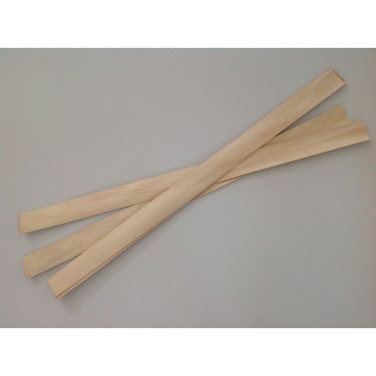 WOOD STRIPS 100/7CM NATUREL +/-500GR