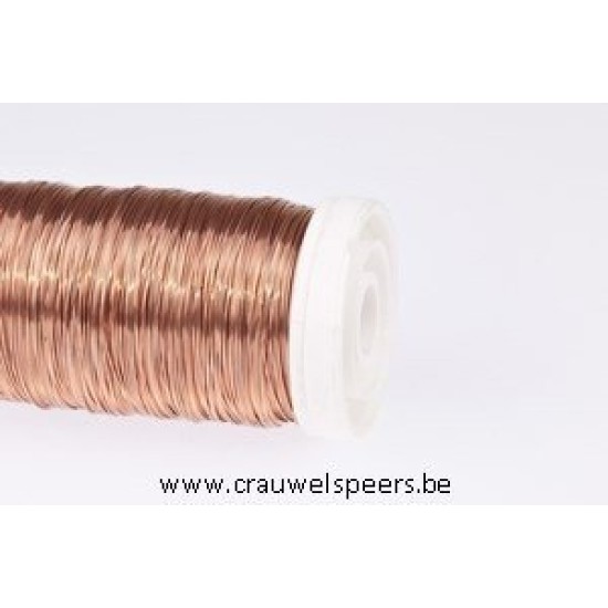 FIL DE FER  CUIVRE MYRTE 0.30MM 100GR