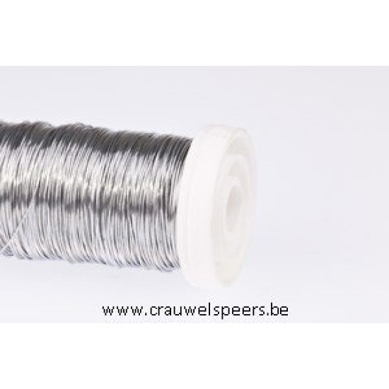 FIL DE FER  ARGENT MYRTE 0.30MM 100GR