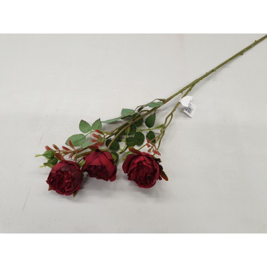 WILD ROSE 60CM RED