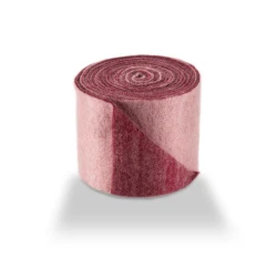 LAINE FEUTRE 7.5CM +/-5M 2 COULEURS ROSE/ROUGE