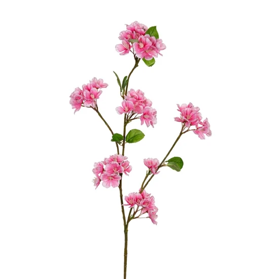 BLOESEM 80CM DONKER ROZE