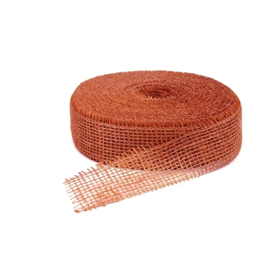 JUTE 5CM 40M  TERRACOTTA