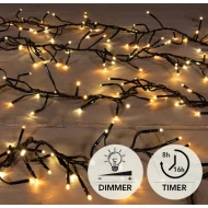 LED LIGHTING (INDOORS & OUTDOORS) CLUSTER 1152L/15M WARM WHITE/CLASSIC WHITE 10M CABLE RUN IP44 24V/3VA TIMER 8/16U