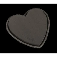 BLACK BIOLIT HART 25.5X28X4CM 2ST