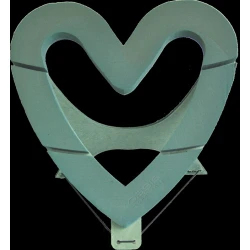 OASIS BIOLINE COEUR OUVERT 43.5X43X4CM 1PC