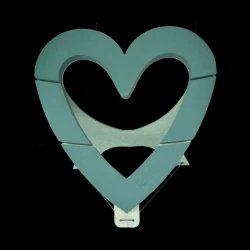 BIOLINE OPEN HEART 60X60X5.5CM 1ST