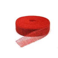 JUTE 5CM 40M  ROUGE