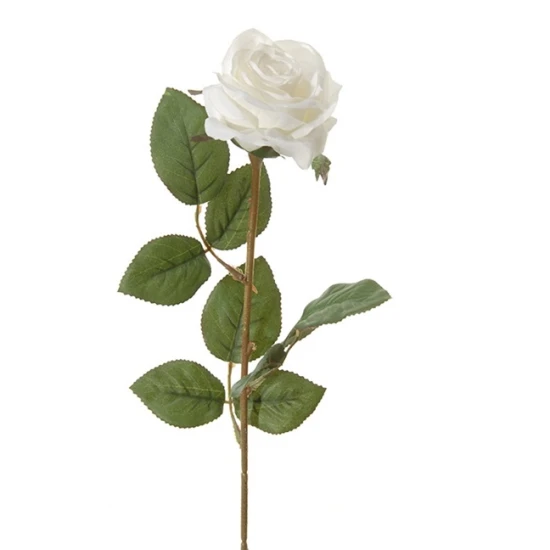 ROSE 66CM BLANC