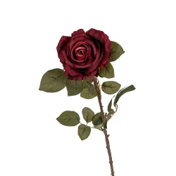 ROSE 78CM DARK RED