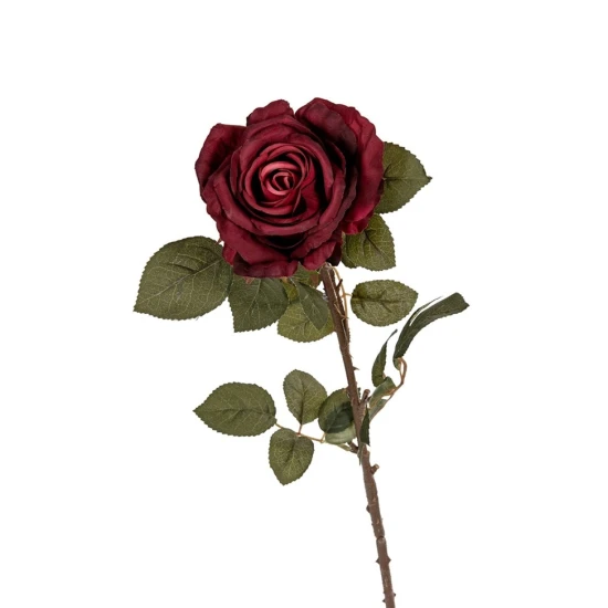 ROSE 78CM DARK RED
