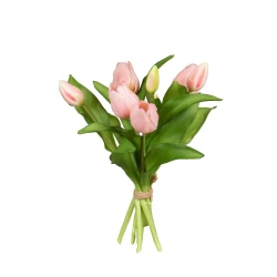 TULIP BUNDLE 30CM LIGHT PINK
