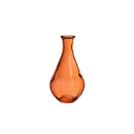 VASE DAHLIA D9 H16 ORANGE 12PCS