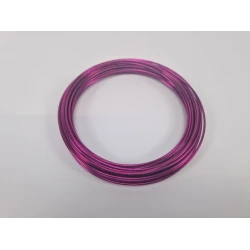 ALUMINIUMDRAAD 2.0MM HARD ROZE 100GR +/-12M