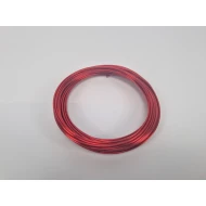 ALUMINUM WIRE 2.0MM RED 100GR +/-12M