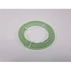ALUMINIUMDRAAD FLAT 10MMX5MX1MM APPELGROEN
